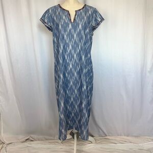 Pure Jill Dress Blue Patterned Midi
Women's Medium A-line